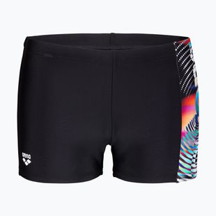 Boxer da nuoto Arena Lit Logo Swim Short black/multi