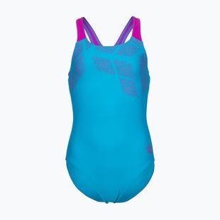 Costume da bagno intero bambino arena Kikko Swim Pro Back turquoise/very fuchsia