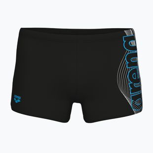 Boxer da nuoto uomo arena Basic Swim Short black/turquoise