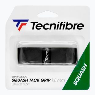 Overgrip per racchetta da squash Tecnifibre Squash Tack Grip Black Box black