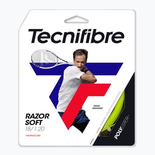 Corda da tennis Tecnifibre Razor Soft lime