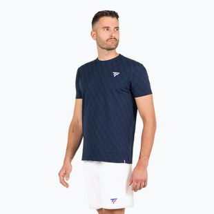 Maglia da tennis uomo Tecnifibre Graphic Tee Stretch navy