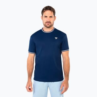 Maglietta da tennis da uomo Tecnifibre Team Tech marine