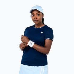 Maglietta da tennis da donna Tecnifibre Team Tech marine