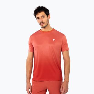 Maglietta da tennis da uomo Tecnifibre Team X-Loop terracotta