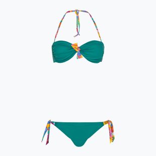 Costume da bagno due pezzi donna Banana Moon Macaodasia Wate verts
