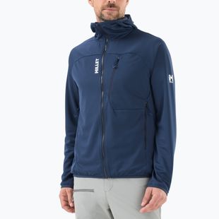 Felpa da trekking uomo Millet Lokka Hoodie III sapphire