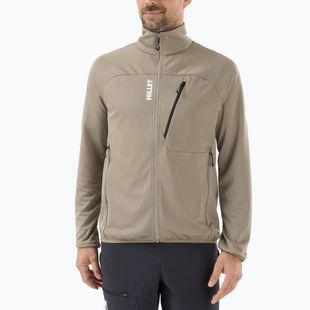 Felpa da trekking uomo Millet Lokka JKT III dorite