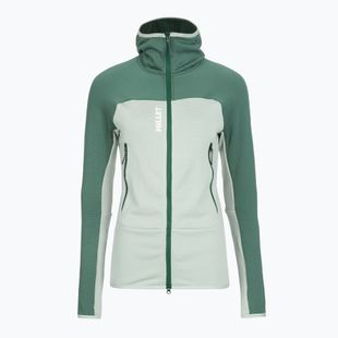 Felpa Millet Fusion Grid Hoodie donna con cappuccio alghe/bottle
