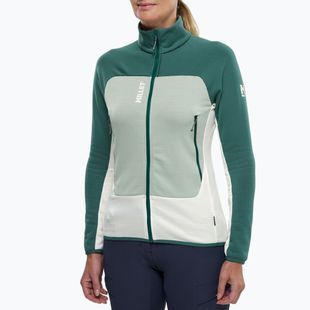 Felpa da donna Millet Fusion Grid seaweed/bottle