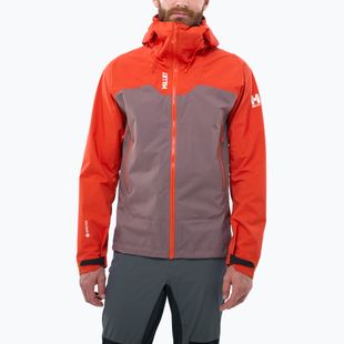 Giacca impermeabile da uomo Millet Kamet Gore-Tex Jacket paprika/pepper
