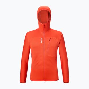 Felpa da trekking uomo Millet Lokka Hoodie III paprika