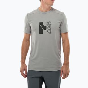 T-shirt da uomo Millet Kamet Map SS granite
