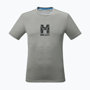 T-shirt da uomo Millet Ubic Wool SS granite