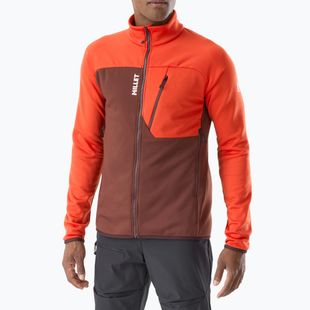 Felpa da uomo Millet Seneca Fleece truffle/paprika