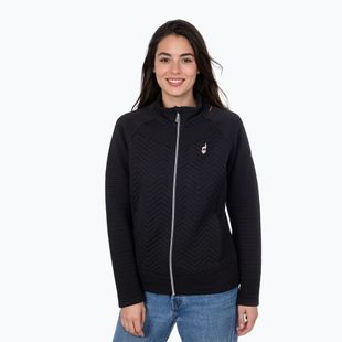 Felpa donna  Aulp Simix Jacquard Knit black