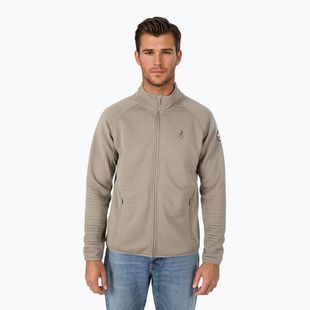 Giacca a vento da uomo Aulp Numix Jacquard Knit light khaki