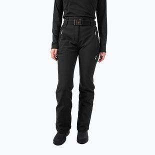 Pantaloni da sci donna Aulp Vizuv Softshell Ski black