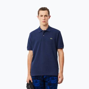 Polo Lacoste uomo L1264 blu indaco scuro