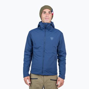 Giacca imbottita uomo Rossignol Opside Hoodie dark navy