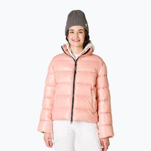Piumino Rossignol Shiny Bomber donna rosa pastello