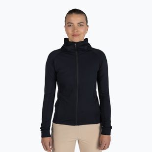 Felpa donna Rossignol Mid Layer Thin Full Zip black