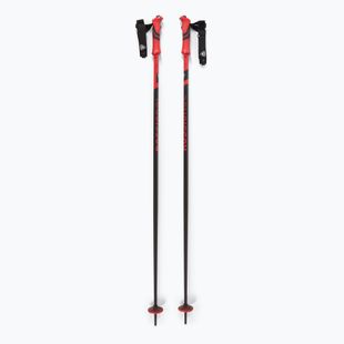 Bastoncini da sci Rossignol Tactic Clip nero/rosso