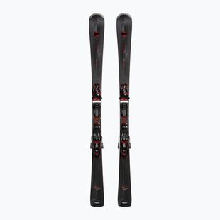 Sci da discesa femminile Rossignol Nova 14 K + attacchi NX12 nero opaco/nero metallizzato