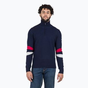 Rossignol Signature Hz Knit maglia da uomo navy scuro