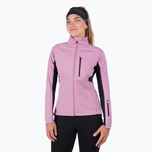 Giacca softshell da donna Rossignol Genetys moonlite malva