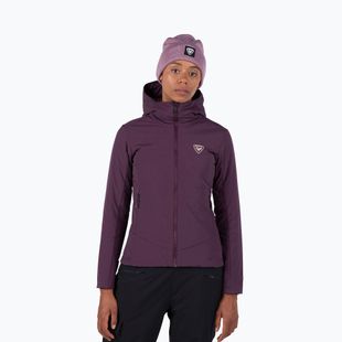 Rossignol Opside Hoodie Donna Giacca isolata mulberry