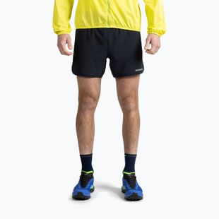 Pantaloncini da corsa Rossignol Sapa 5" da uomo, nero
