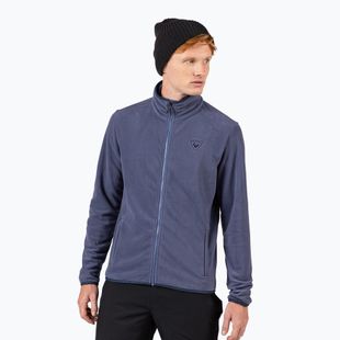 Felpa uomo Rossignol Strawpile Fleece Fz true night blue