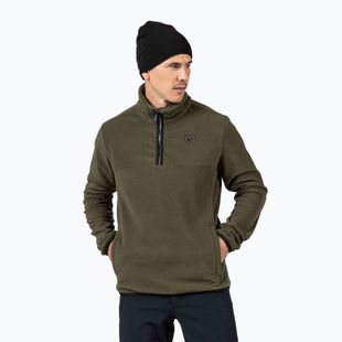 Felpa uomo Rossignol Strawpile Fleece Hz olive shadow