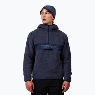 Felpa uomo Rossignol Alltrack Anorak Fleece true night blue