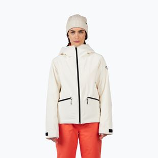 Giacca da sci da donna Rossignol Rochrun Insulated natural white
