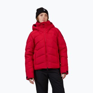 Giacca da sci da donna Rossignol Wispile Ripstop Down ruby red