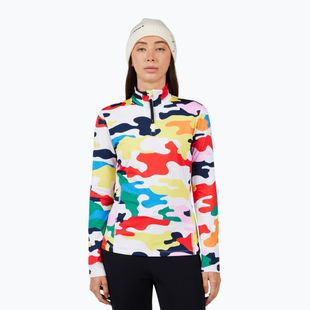Felpa donna Rossignol JCC Booster Half Zip JCC camo print
