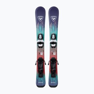 Sci alpini da bambino + attacchi Rossignol Sender Kid Pre-Drilled + Team 4 GW