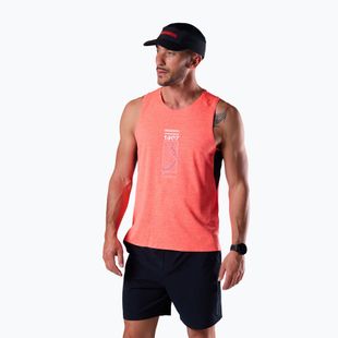 Canottiera da running da uomo Rossignol Sapa Ultra Tank neon red