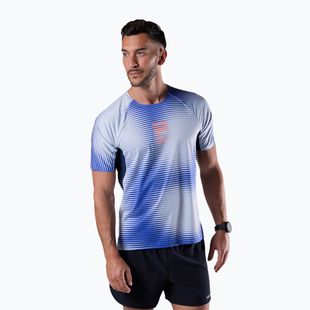 Maglietta da running da uomo Rossignol Sapa Ultra Tee dazzle blue line fogg