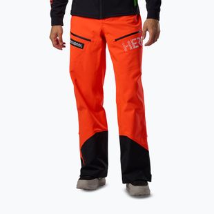 Pantaloni da sci da uomo Rossignol Hero Evader 2.0 3L Shell neon red