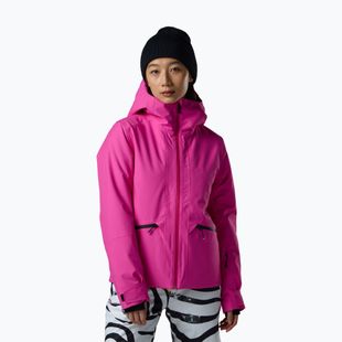 Giacca da sci da donna Rossignol Rochrun Insulated electric fuchsia