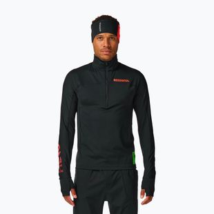 Felpa da uomo Rossignol Hero Half Zip First Layer black