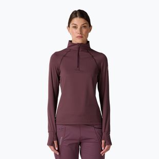 Felpa termica donna Rossignol Half Zip First Layer huckleberry