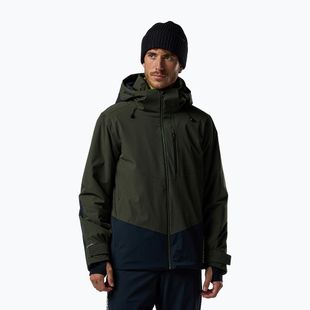 Giacca da sci da uomo Rossignol 4WS Blackside Insulated olive shadow/black