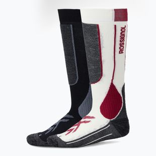 Calze da sci Rossignol Essential 2 pack white