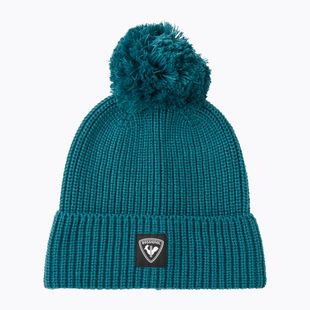 Cappello invernale Rossignol Strawpile Pompom Beanie transformative teal