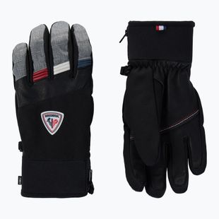 Guanti da sci da uomo Rossignol Strato R-Shell Dry heather grey