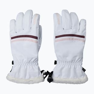 Guanti da sci da donna Rossignol Piste R-Shell Dry white